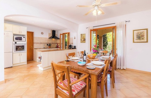 Betlem de Marina House | Holiday Home Garballo with Garden, Terrace, A/C, Wi-Fi & Shared Pool