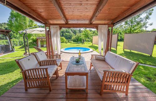 Sveti Juraj na Bregu Apartment | Holiday Home Arcadia with pool, hot tub and sauna