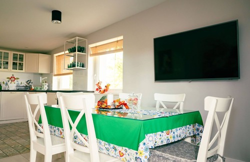 Koscierzyna House | Holiday Home in Kashubia with Pool & Sauna