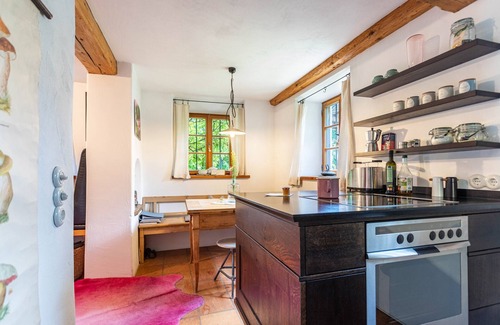 Chieming Apartment | Holiday Home 'Landhaus Gustl' with Private Terrace, Private Garden and Wi-Fi