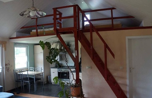 Carpin House | Holiday Home 'Schlutt' with Private Terrace, Wi-Fi and Air Conditioning