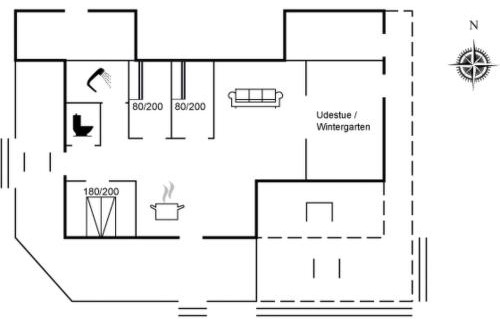 Helberskov Strand House | Holiday Home Skip - 250m from the sea by Interhome