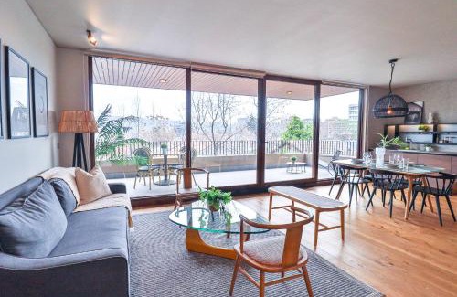 Vitacura Apartment | HOM I 2D2B cerca al mall Parque Arauco con Parking AV103