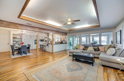 Yantis House | Home on Lake Fork: Patio, Grill & Fire Pit!