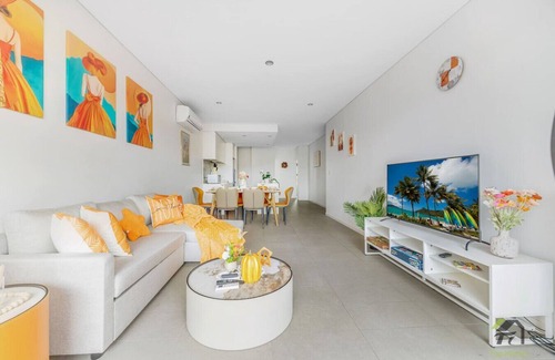 Homebush Apartment | Homebush3房可住7人配套厨房大公寓