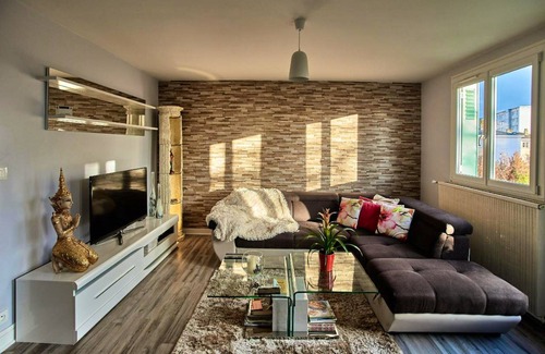 Nevers Apartment | Homerez - Spacious Apartment in Nevers with Balcony and Parking