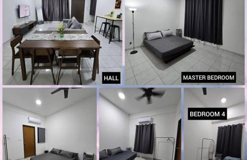 Ijok House | Homestay Iris Puncak Alam l Bersebelahan Hospital UiTM Puncak Alam l Teres 2 Tingkat