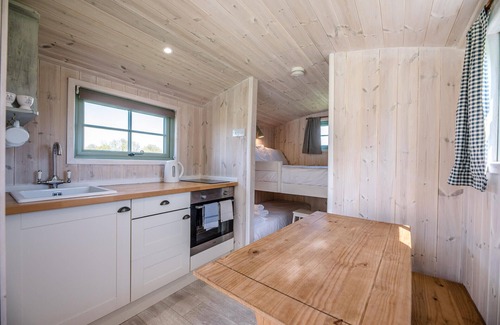 Monk Soham House | Honeysuckle Farm Hut 5 - Suffolk Farm Holidays