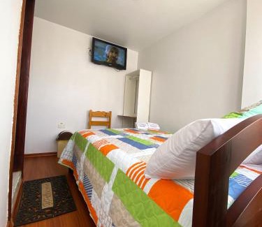Quito House | Hostal La Terraza - Roof Terrace Overlooking The North and Historic Centre