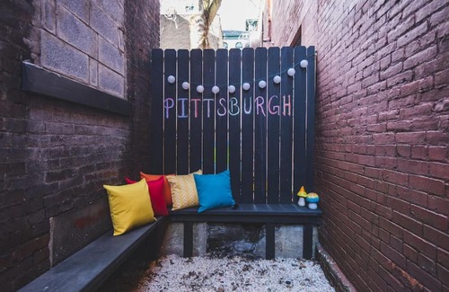 East Allegheny Apartment | HostWise Stays - The James Apt 1 - Patio, Free Street Parking