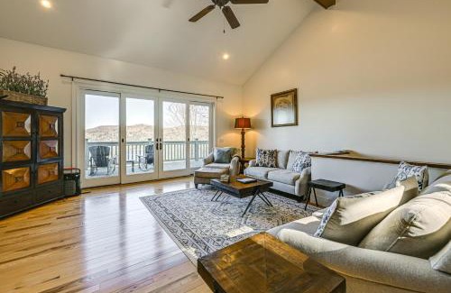 Cullowhee House | Hot Tub and Water Views Lake Glenville Home!