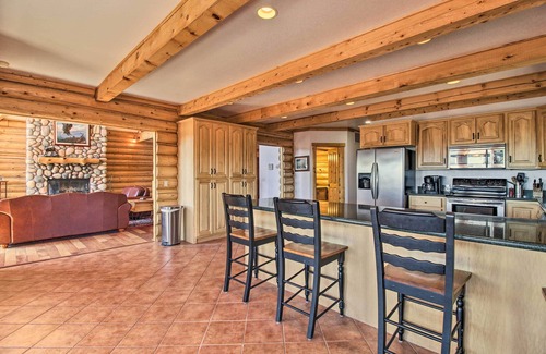 Show Low House | Hot Tub, Game Room & Theater: Luxe Show Low Home