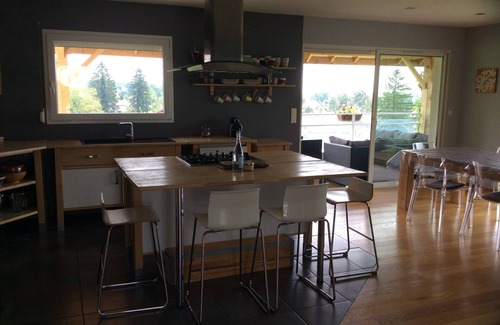 Hautecour Cabin | House 220m2 8/10 people, terrace overlooking the lake- 2000m2 of land