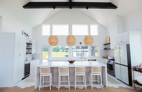Town of Delaware House | House on the Hill: Modern Retreat with Pool, Sauna, Hot Tub + Fire Pit