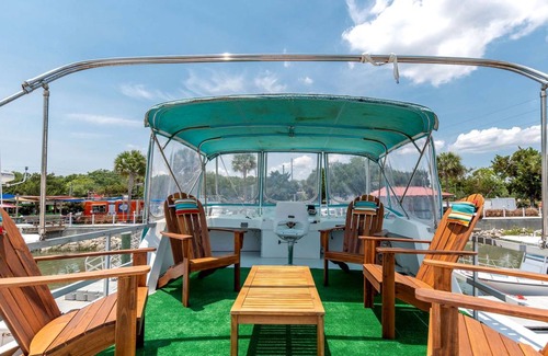 St. Augustine Boat Rental | Houseboat ∙ 1 bedroom ∙ 8 guests