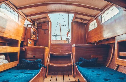 Nida Boat Rental | Houseboat ∙ 1 bedroom ∙ 2 guests