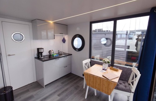 Wendtorf Boat Rental | Houseboat Fjord Aquila with roof terrace in Wendtorf