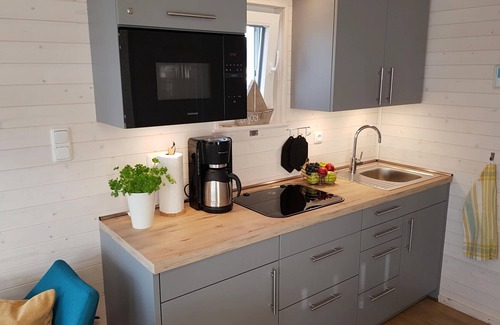 Rendbjerg Boat Rental | Houseboat Hecht in Egernsund at the Marina Minde