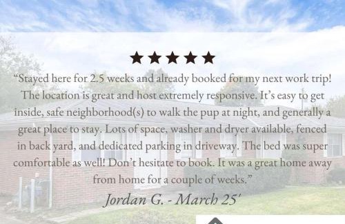 Gahanna Apartment | Housepitality - The Gahanna Ranch - 3 BR - Airport