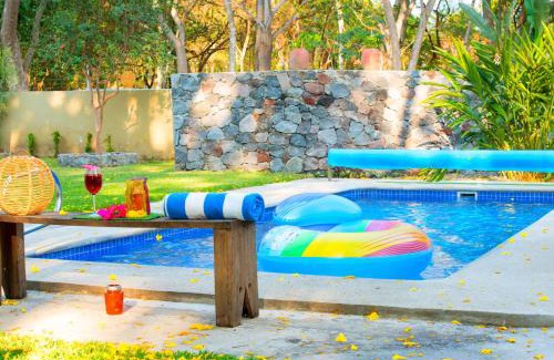Comala Cabin | Htl & Villas Comala, alberca , parking, céntricas, Petfriendly