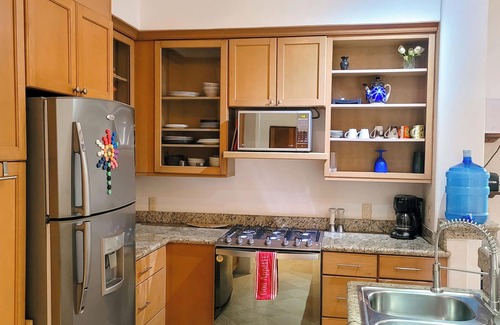 P Chahue Condo | Huatulco beauty in Chahue Bay. Large family condo with ocean and mountain views