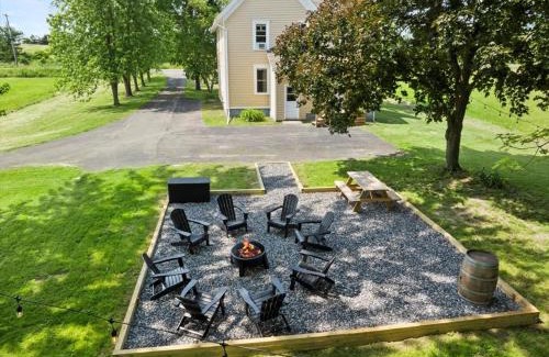 Hudson House | Hudson Restored Farmhouse with Fire Pit