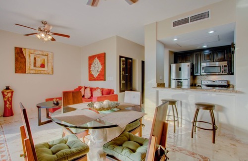 Playacar Fase I Condo | Huge true Beachfront condo, gated resort- full resort activities , 2 balconies