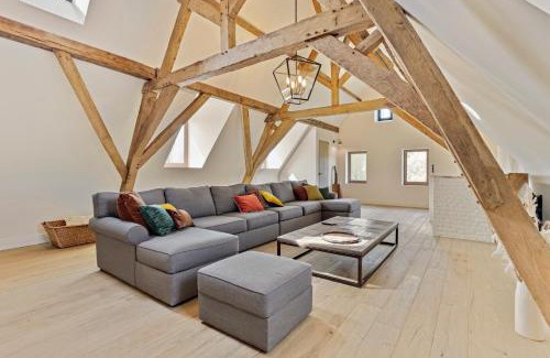 Merchtem Villa | Huis Potaerde, vakantiewoning op boerderij - luxe landhuis nabij Brussel