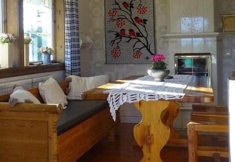 Overkalix Cabin | Humlehjarta Zwei Betten Zimmer
