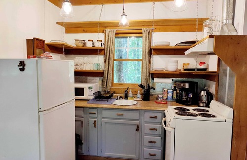 Monteagle Cabin | Hummingbird Treehouse Getaway w/Hot Tub & Firepit