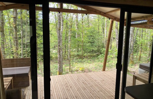Anould Ski Chalet | HY Lødge Spa n°1: Romantic Chalet for 2 People with Private Spa