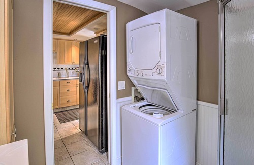 Cadillac Cottage | Idyllic Lakefront Haven w/ Patio & Fire Pit!