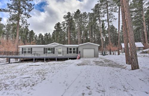 Sturgis House | Idyllic Sturgis Home with Fire Pit and Large Deck!