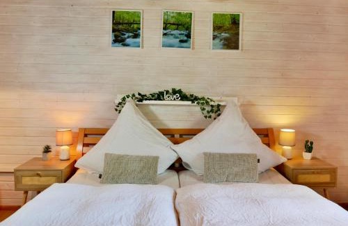 Seck House | Idyllisches Ferienhaus Lappland