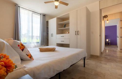 Arcos de San Miguel Apartment | Increíble depto terraza privada, alberca y jacuzzi