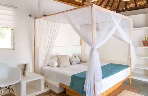 Los Tamarindos Villa | Incredible Beachfront Home with Private Patio and Pool with BBQ