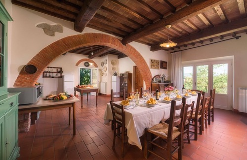 Brolio Villa | Independent villa with WIFI, private pool, A/C, close to Cortona!