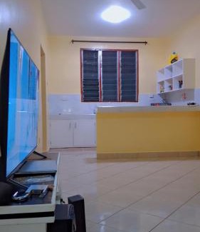 Manyimbo House | Indian ocean apartments you get the master bedroom with the private bathroom and the host sleeps in the other bedroom you share kitchen anc living room