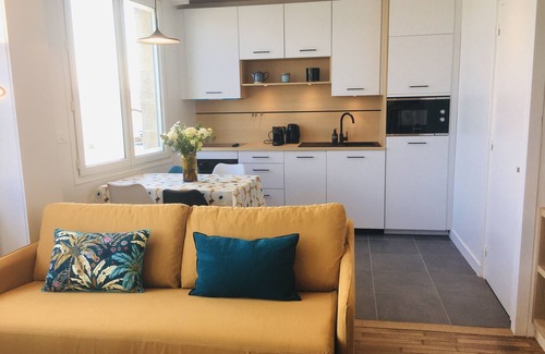 Ille-et-Vilaine Apartment | Indigo : Appartement 100% Rénové aux 1ères Loges de la Baie du Mont St-michel