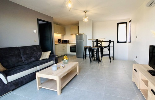 Saint-Nazaire House | Indoor heated whirlpool pool, sleeps 2.