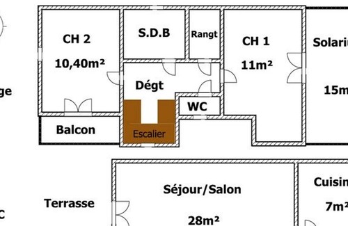 Saint-Aubin-la-Plaine House | Inn Saint-Aubin-la-Plaine, 2 bedrooms, 4 people