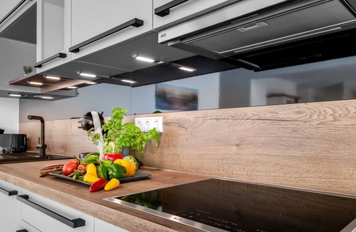 Daenschendorf Apartment | Insellodge Fehmarn - Modern, Sauna, Garten, Großzügig, Lichtdurchflutet