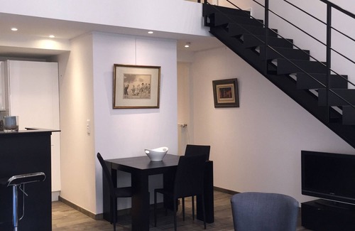 Petite-France Apartment | Inside the beautiful historic center of Strasbourg duplex loft