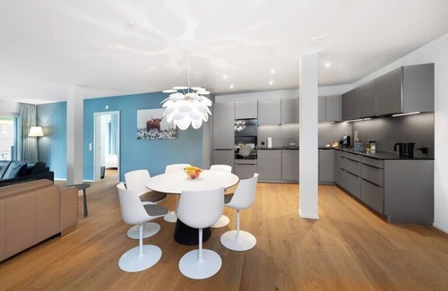 Bangerten Apartment | Interlaken apartments Two Bedroom Interlaken Apartment with King Beds & Sofa Bed