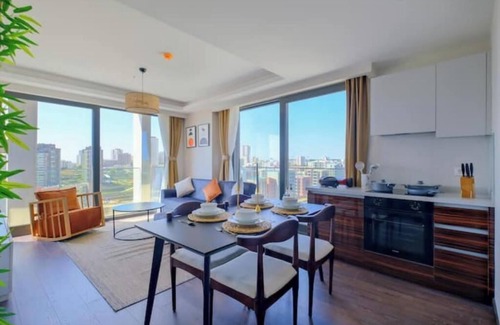 Basaksehir Apartment | Iradah Gayrimankul 1+1 super apt with balcony -B