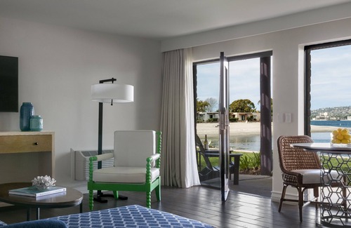 San Diego Hotel | Island Paradise! Unit w/Bayfront Patio, Pets Allowed, Outdoor Pool!