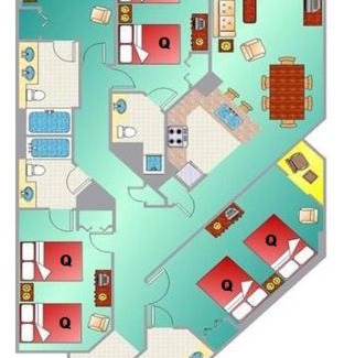 Myrtle Beach Apartment | JeffsCondos - 4 bedroom - Dunes Village Resort