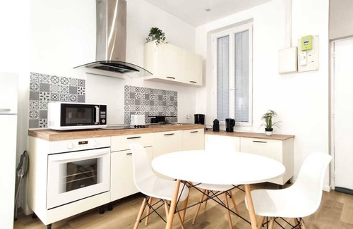 Euromed - La Joliette Apartment | Joli Appartement Spacieux au Centre Ville