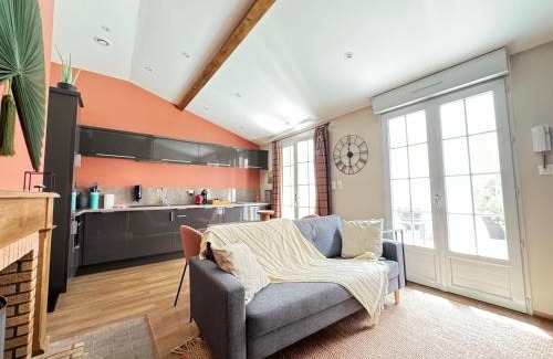 Champ-Capelet Apartment | Jolie Maison La Havane avec terrasse plein sud