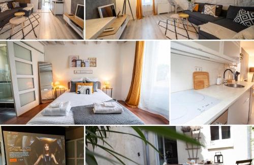 Rueil-Malmaison Apartment | Joséphine Cosy - Centre Ville-Pets friendly - Home cinema Netflix - Jardin Privé